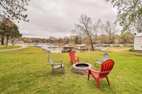 Waterfront Grove Retreat with Kayaks and Boat Dock!